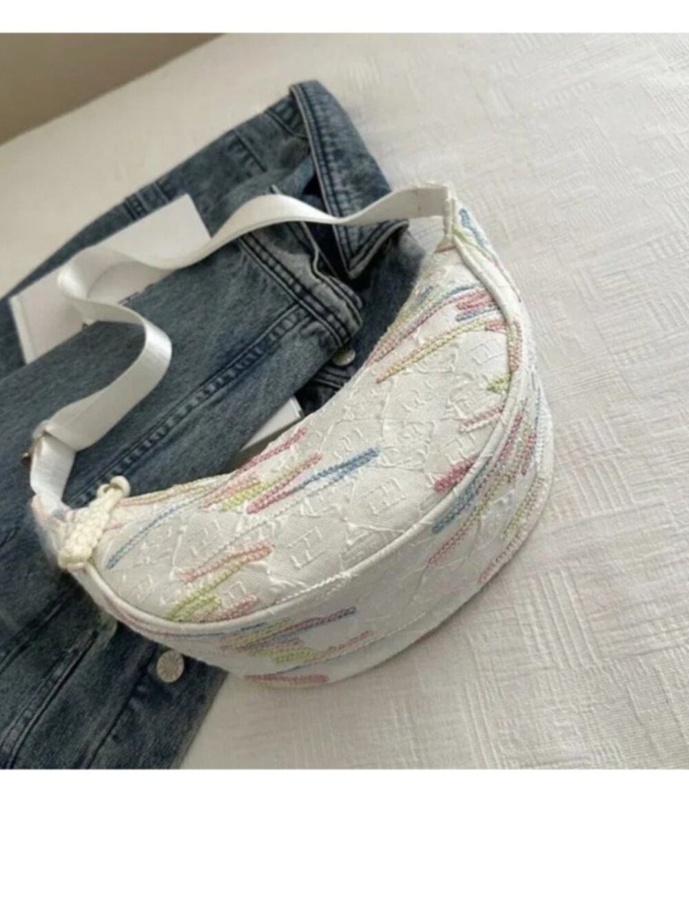 Small Nylon Crossbody Bag - Picture 7 of 11